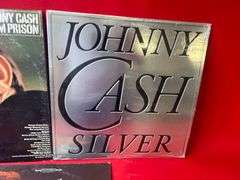 3) Johnny Cash Vinyl Records