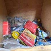 Contents of Bins: Electrical Switch Boxes, Conduit Access Boxes, Floor Box Assembly, Wire Connectors