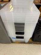 * Plastic Storage Totes
