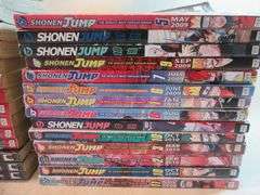 Naruto, One Piece, Other Shonen Manga Books