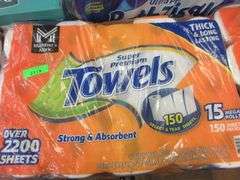3) Super Premium Paper Towels