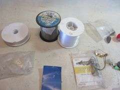 Camp Chair, Fishing Reel Parts, Lures