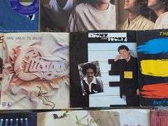 22) Vinyl Records - Styx, Air Supply, Chicago, The Police, Van Halen, Wham and More