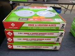 4) First Alert 2-in-1 Smoke & Carbon Monoxide Alarms