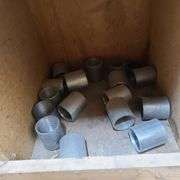 Contents of Bottom Two Rows of Bins: Bushings, PVC Elbows, PVE Conduit Couplings and More