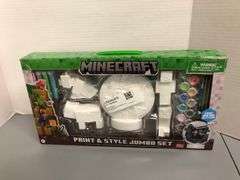 Minecraft Paint And Style Jumbo Set