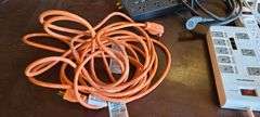 Assorted Power Strips and Extension Cords