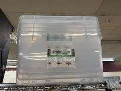 6) Plastic Totes