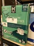 Premium Washcloths, Q-Tips Cotton Swabs