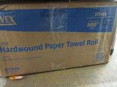 2) Lavex 7-Ply Hardwound Paper Towel Roll