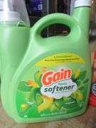 2) Gain Fabric Softener, Bounce Dryer Sheets