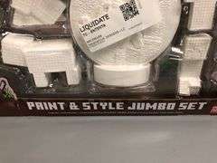 Minecraft Paint And Style Jumbo Set