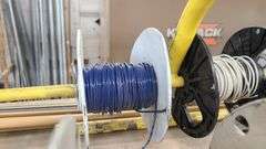 Electrical Wire Holder with Wire