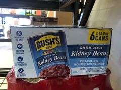 Top Ramen Chicken, Bush's Best Kidney Beans, Campbell's Cream Of Mushroom Soup, Campbell's Chicken N