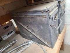 Flex Conduit, Conduit Elbows, 2) Ammo Cans