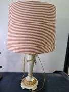 Lamp, Candle Lantern, and Other Assorted Household Decorations