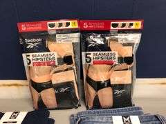 2) Reebok Hipsters, Straight Jean, 2) Ankle Legging, 2) Wide Leg Pant