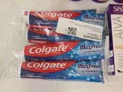 Aussie Kids Shampoo and Detangler, Colgate Toothpaste, Spa Sciences Hair Remover, Eye Cream, Intensi