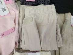 8) Shorts, Knit Pullover, Gauze Pants