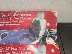 2) Apollo 12 Volt Heated Car Seat Covers