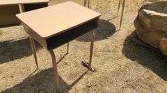 2) Desk and Round Table