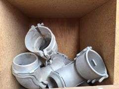 Contents of Top Two Bins: EMT Couplers, EMT Connectors, Angle Couplers, Locknuts, Nipples and More
