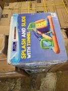 My 1st Water Slide Splash & Slide with Tunnel