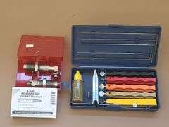Lee Reloading Dies, Lansky Deluxe 5-Stone Knife Sharpening System