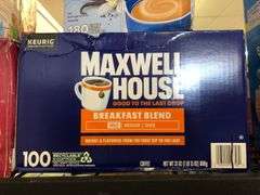 Coffee Mate French Vanilla Creamer, Keurig Maxwell House Breakfast Blend K-Cup Pods