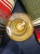 Lantern, 2) Multi-Colored Woven Blankets