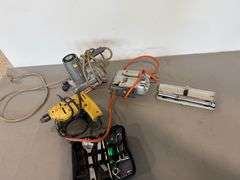 Jigsaw, Heavy Duty Finishing Sander, Corded Drill, Torque Wrench in Case, and More