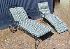 2) Outdoor Chaise Loungers
