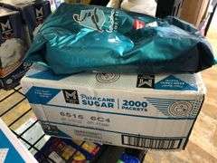 Caribou Coffee Dark Roast Ground Coffee, Pure Cane Suagr Packets