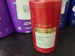 Aussie Conditioner, Nexxus Leave-In Spray, Nivea Body Lotion