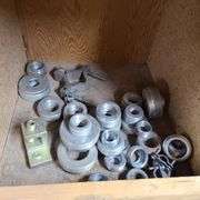 Contents of Middle Two Rows of Bins: Connectors, Couplings, Locknuts, PBs, Metal Straps and More