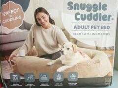 Snuggle Cuddler Adult Pet Bed