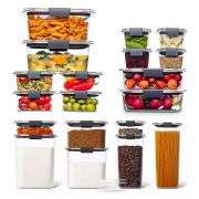 Rubbermaid 40-Piece Leak Proof Food Storage Container Variety Pack