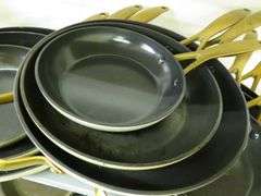 * 3) Greenpan Three Piece Fry Pan Sets