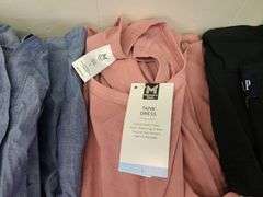 8) Button Down Shirts, Pleated Skirt, Gauze Dress, Cardigan, Shorts, Tank Dress