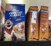 Kellogg's Frosted Flakes 2pk, 2) Honey Nut Cheerios 2pk