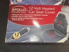 2) Apollo 12 Volt Heated Car Seat Covers