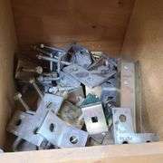 Contents of Bins: Electrical Switch Boxes, Conduit Access Boxes, Floor Box Assembly, Wire Connectors