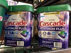 2) Cascade Platinum Plus, Cascade Total Clean