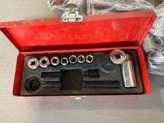 * Asbestos Sad Iron Door Stop, Wrenches, Chain Link Breaking Tool, Screwdrivers, Gear Wrench Service