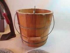 Wood Bucket, Bottle Capper, Frame, More