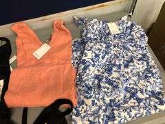 2) Quince Dress, Loft Swim Top, Edited Halter Top, GapFit Tank Dress