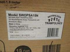 Trampoline with Enclosure