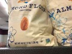 2) Almond Flour, 2) Jiffy Corn Muffin Mix