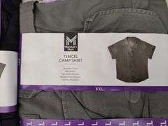 9) Men's T-Shirts, Button Down Shirts, Polo Shirts,