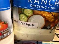 2) Ranch Dressing And Dip, Hellman's Real Mayonnaise